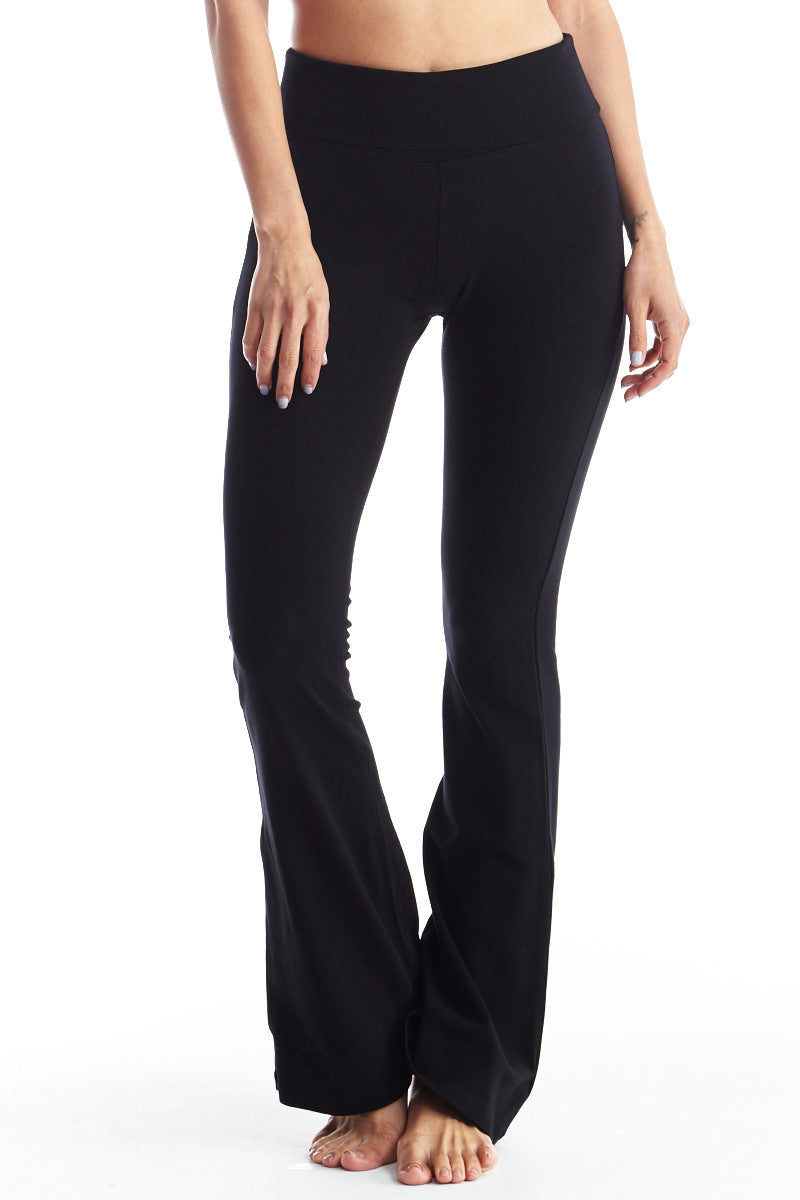 Viosi Women's Yoga Pants Premium 250mg Fold Over Cotton Spandex Lounge ...