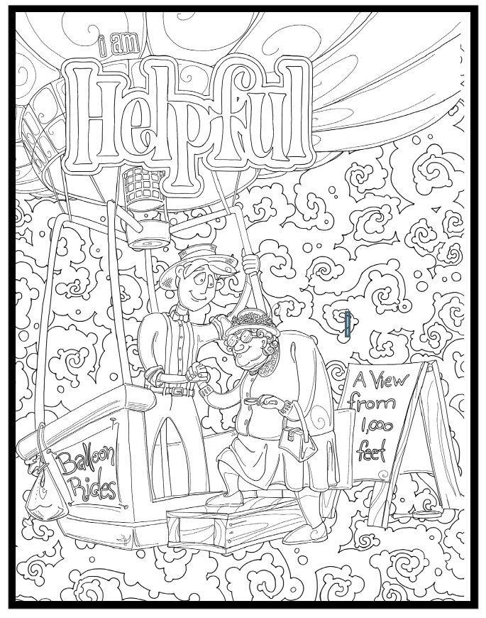 Youth Coloring Pages -PDF – We Choose Virtues