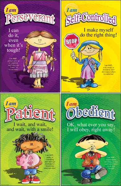 Kids of VirtueVille MINI Posters – We Choose Virtues