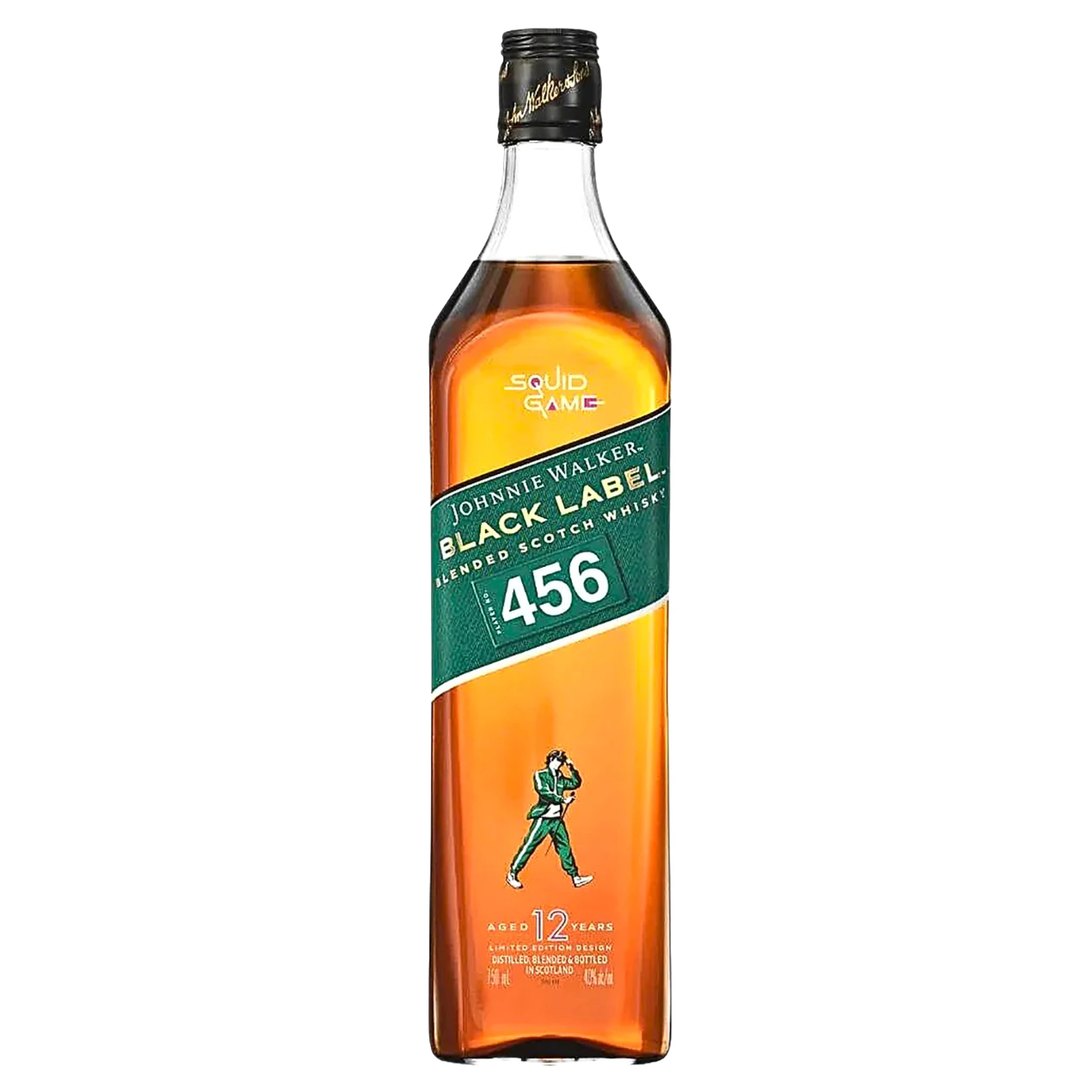 Johnnie Walker Black Label x Squid Games Limited Edition 12 Year Old Scotch Whisky