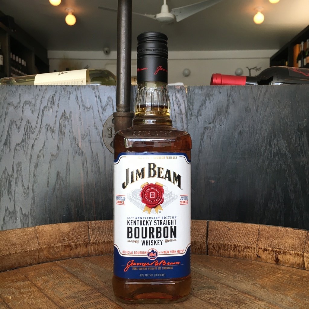 Jim Beam Mets Limited Edition Kentucky Straight Bourbon Whiskey