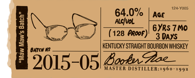 Booker S Small Batch Kentucky Straight Bourbon Whiskey De Wine