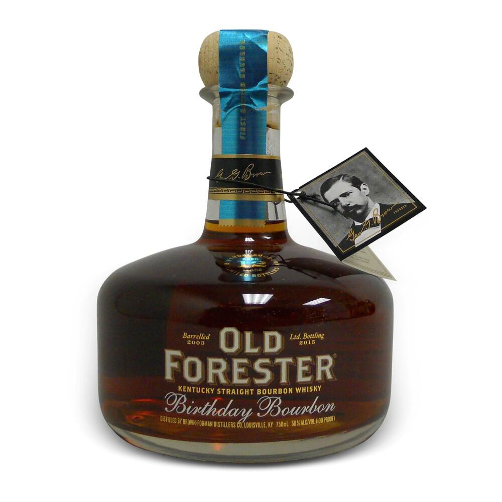 2007 old forester birthday bourbon for sale