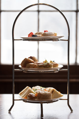 3 tiered afternoon tea serving stand