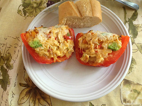 delicious stuffed pepper