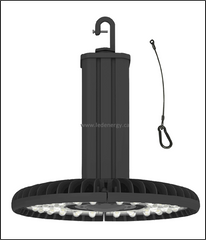 High Bay Series - 200W Round LED High Bay, 120-277V DLC Approved