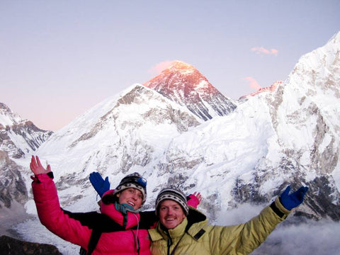 KOOSHOO founders at Mount Everest