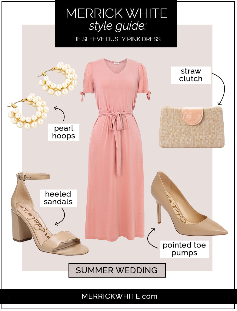 4 Ways to Wear The MW Dusty Pink Dress – Merrick White