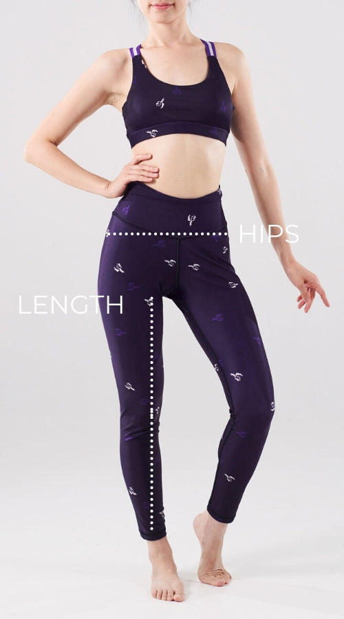 Flow Leggings Measurement Guide