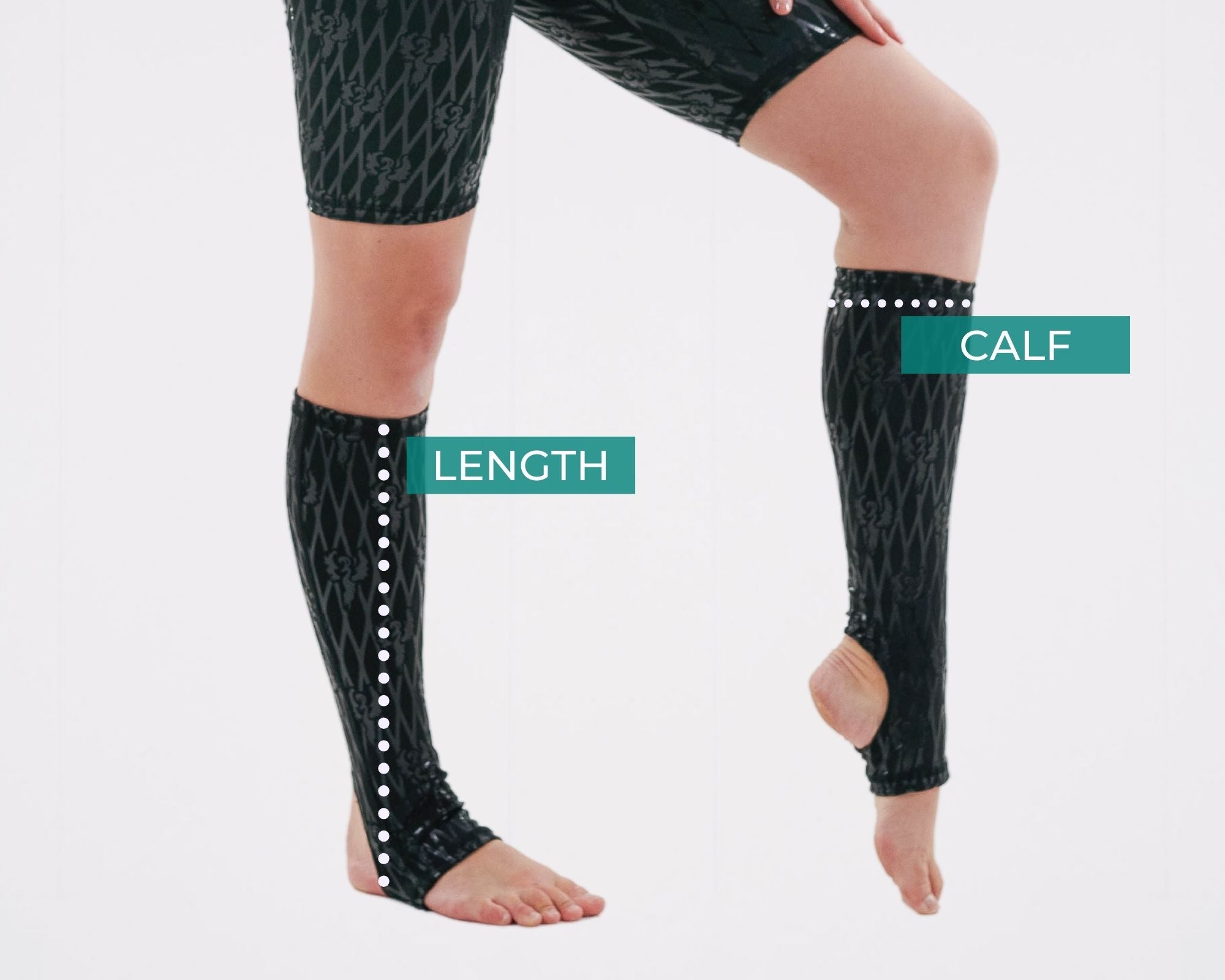 Knee High Socks Measurement Guide