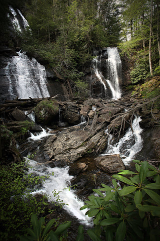 Anna Ruby Falls. 