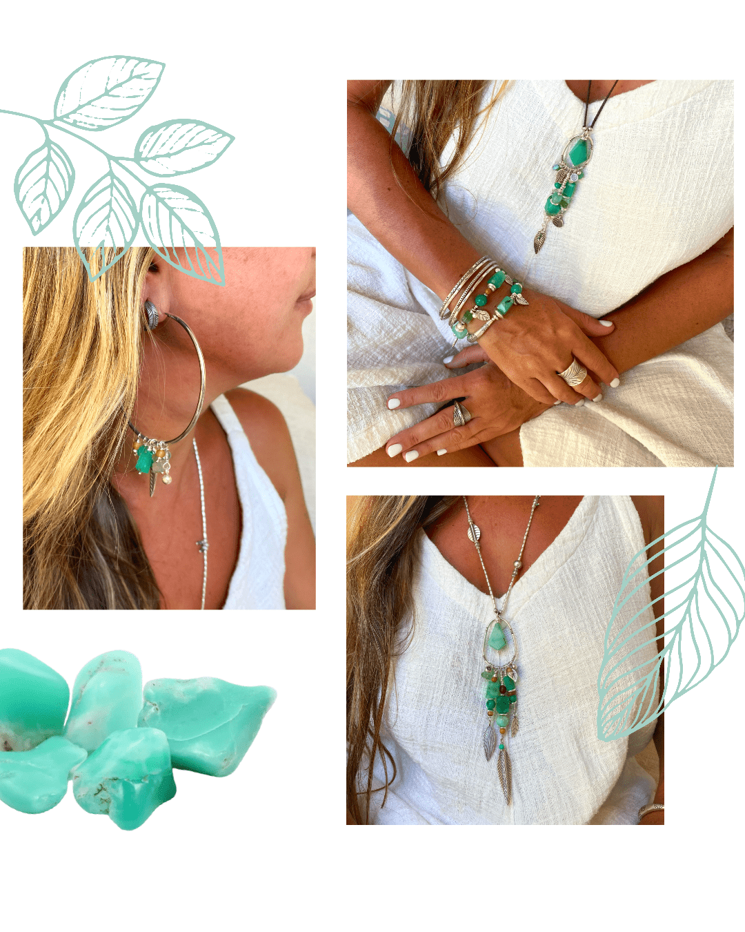 Chrysoprase Jewelry by Embella