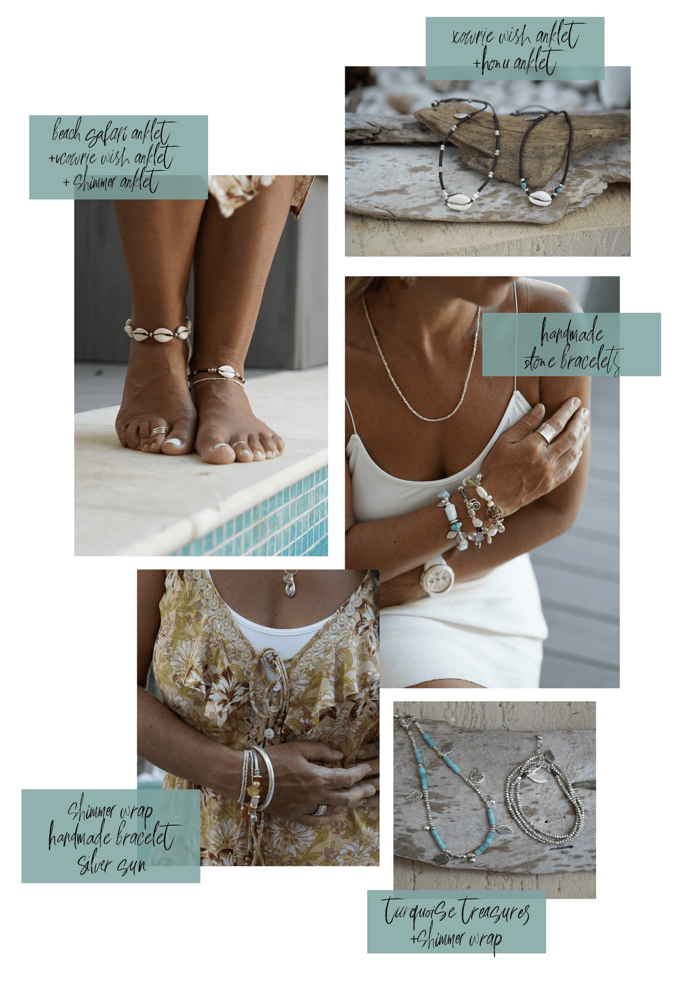 Embella Style of Layering Bracelets and Anklets