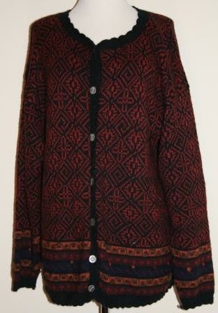 Peruvian Hand Knit Cardigan – Vintage Swag Chics