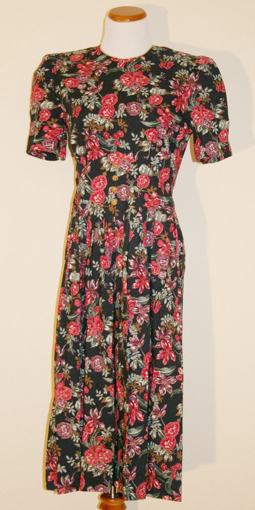 80's Floral Miss Darby Dress – Vintage Swag Chics