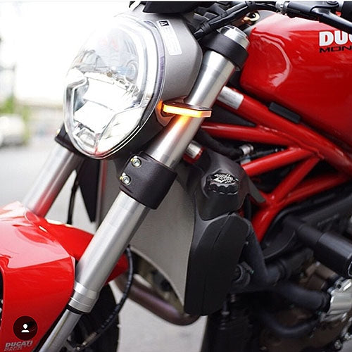 Ducati Monster 821 Front Turn Signals (2014-2017) - New Rage Cycles product image