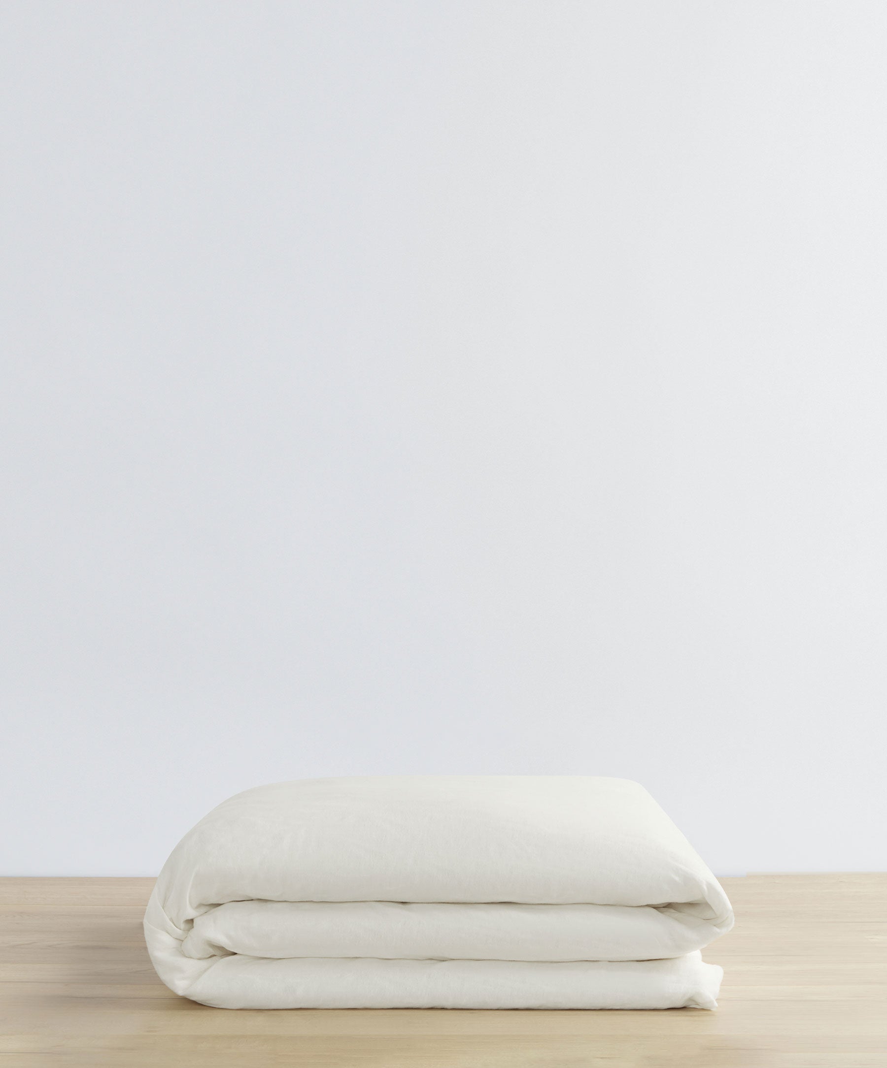 Product image for Linen Duvet Cover - Ivory