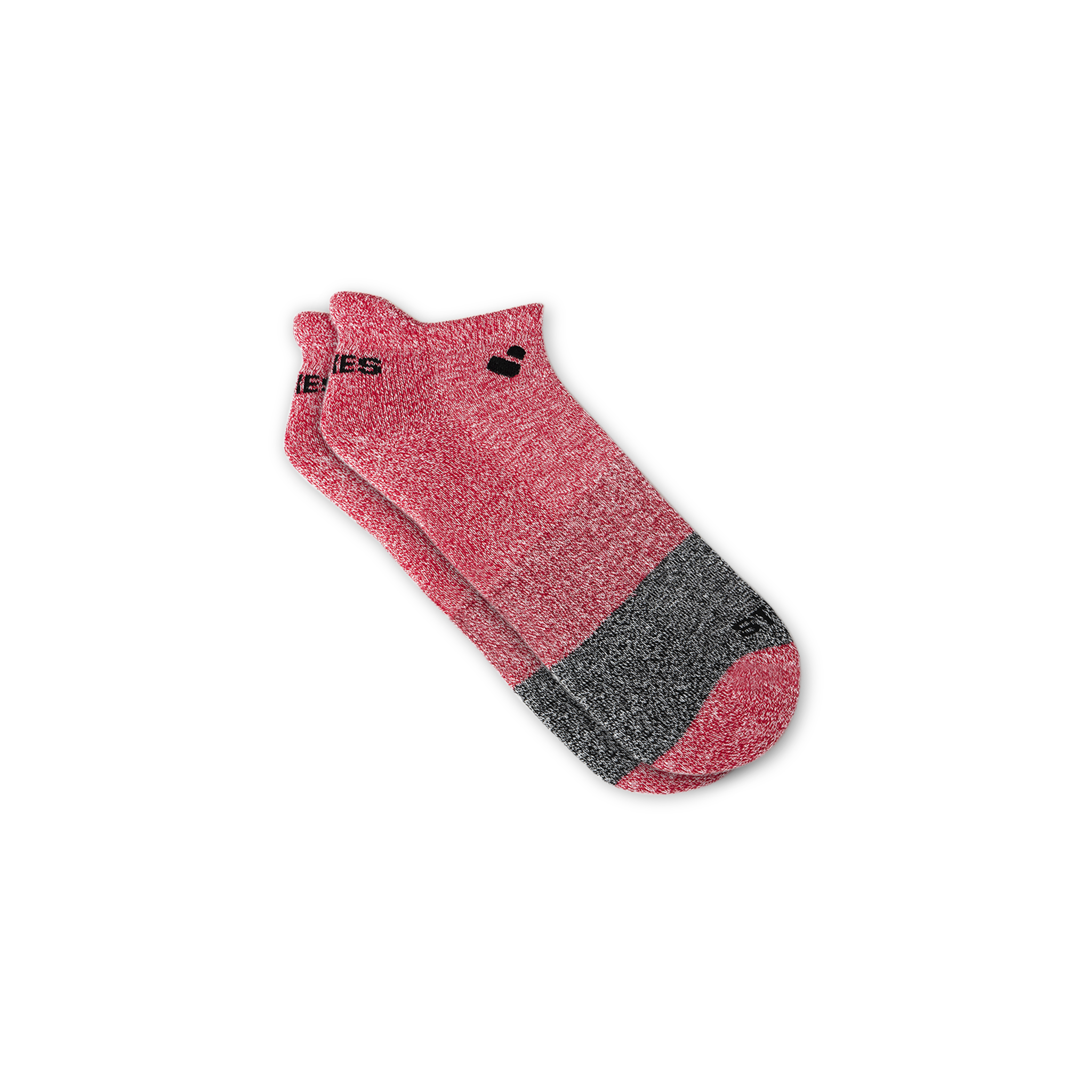 womens red ankle socks