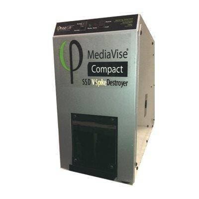 SSD Shredding • MediaVise® Rackmount V-Spike • Phiston