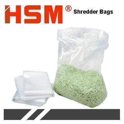 HSM 2728 Shredder Bags - 50 count