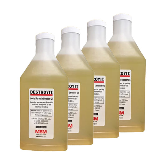 MBM Destroyit Shredder Oil for Auto-Oilers - 1 Gallon Bottle