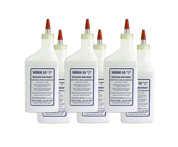 MBM ACCED21/6 DestroyIt Shredder Oil - 1 Quart Bottle (6pk) 