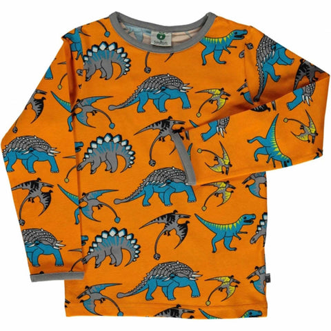 Orange Dinosaur Shirt