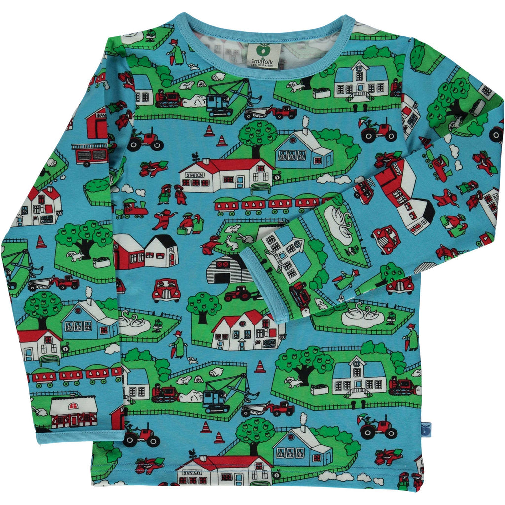 Blue Grotto Landscape Shirt