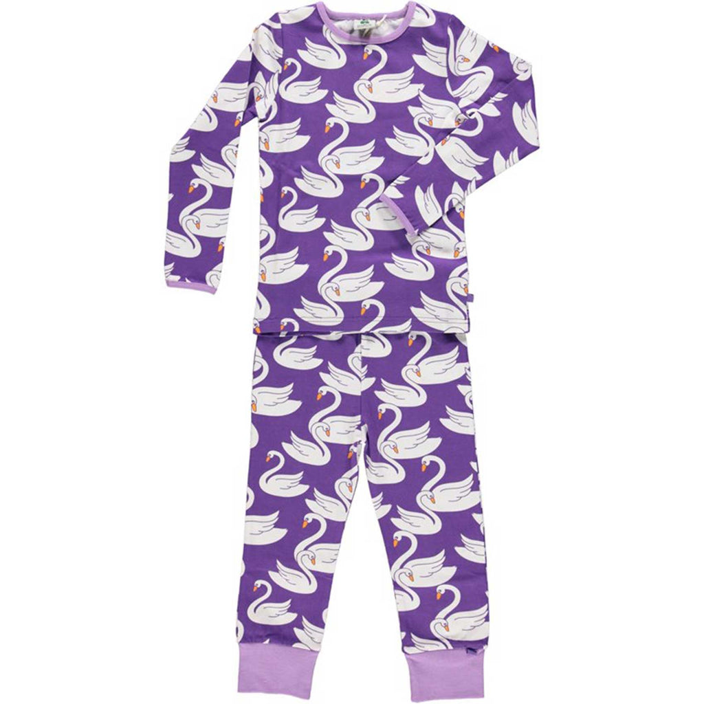 Purple Swan Pajamas