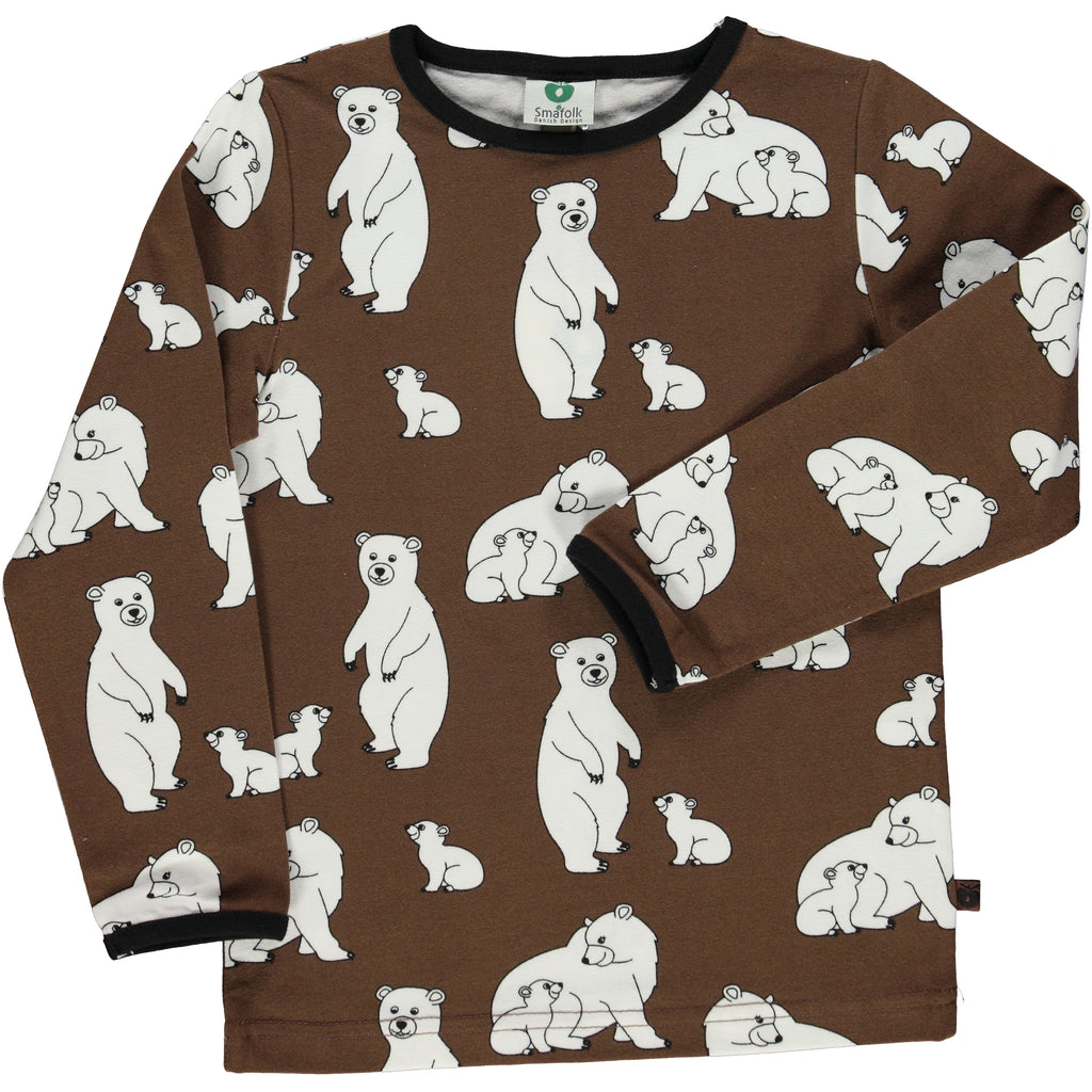 Brown Polar Bear Shirt