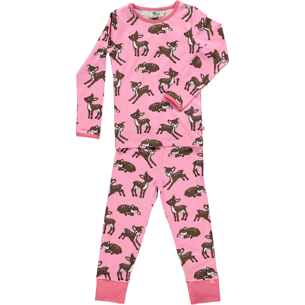 Pink Deer Pajamas