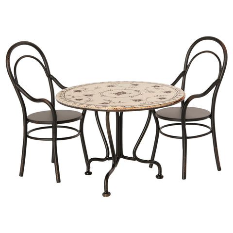 Dining Table Set with 2 Chairs