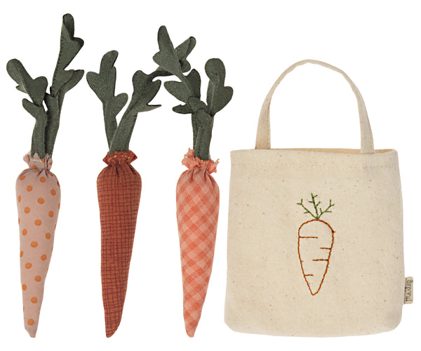 Carrots in Shopping Bag