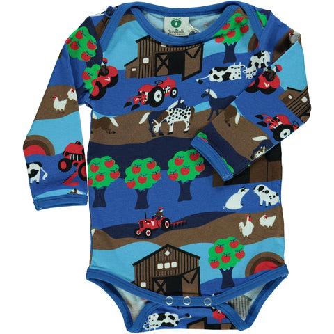 Blue Landscape Onesie