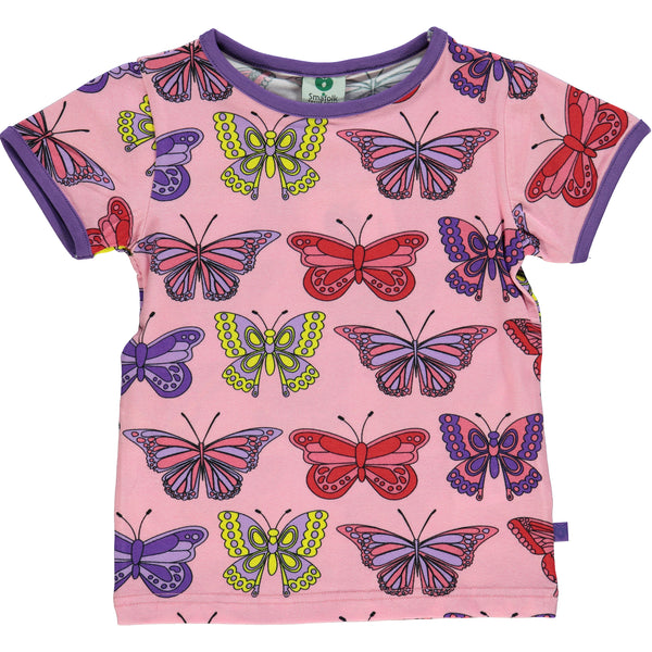 Pink Butterfly T-Shirt