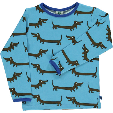 Blue Dachshund Shirt