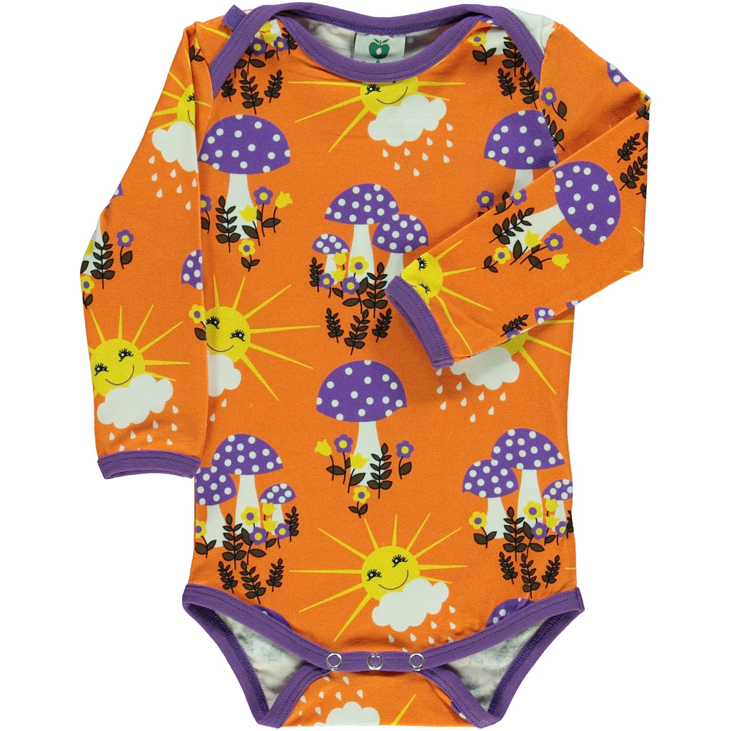 Orange Mushroom Onesie