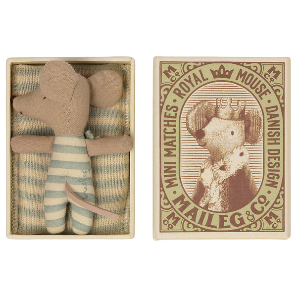 New Baby Mouse Sleepy/Wakey in Box - Boy