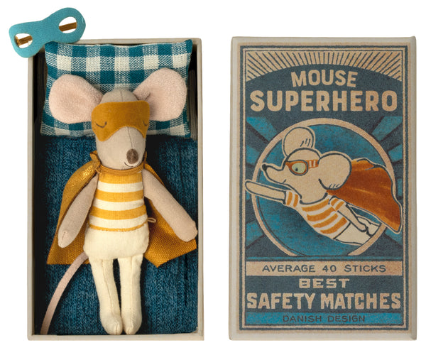 Superhero Mouse - Little Brother/Sister in Matchbox