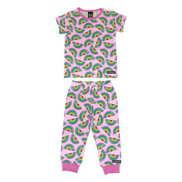 Pink Rainbow T-shirt & Pant Set