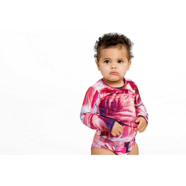 Astral Feather Pink Onesie