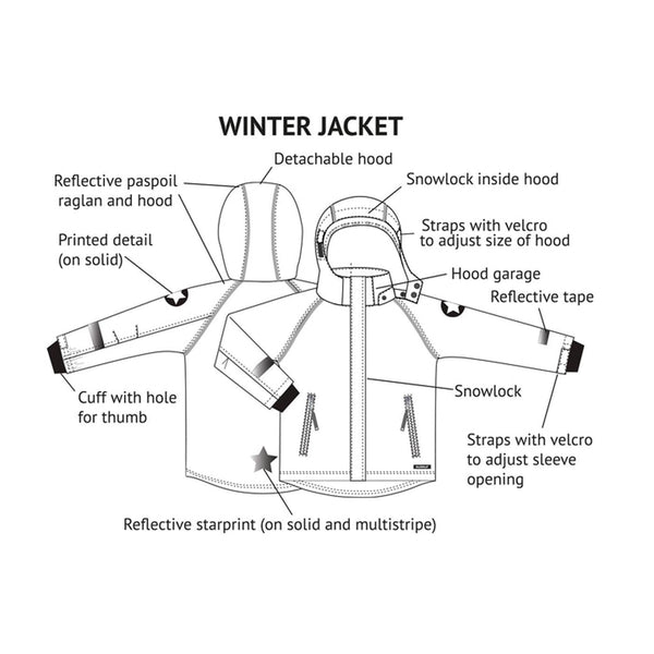 Winter Jacket Fox Mid Marine