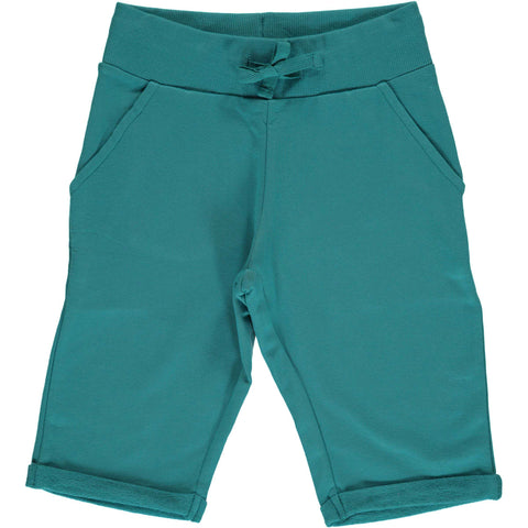 Teal Sweatshorts