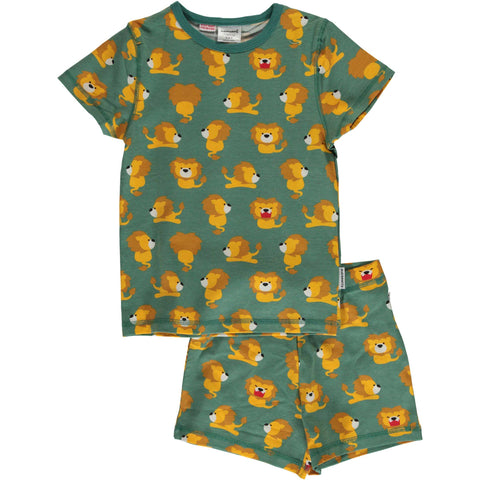 Lion Short Sleeve Pajamas