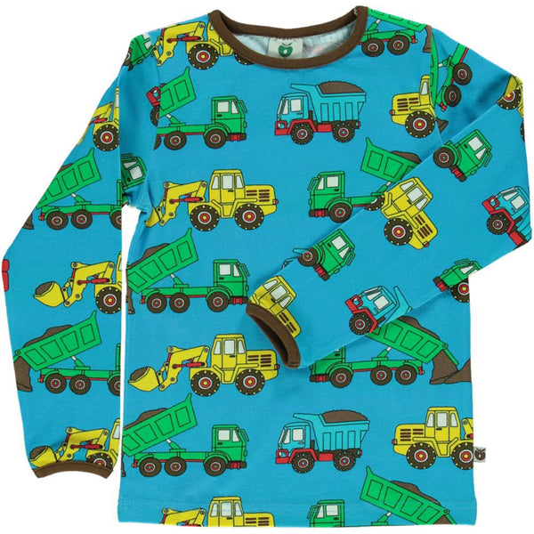 Blue Machines & Vehicles Shirt