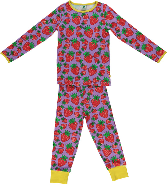 Viola Strawberry Pajama Set