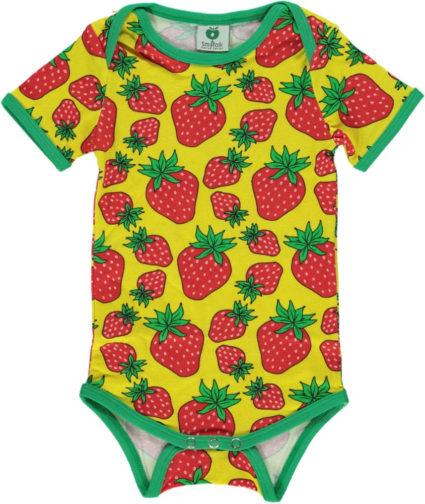 Yellow Strawberry Summer Onesie