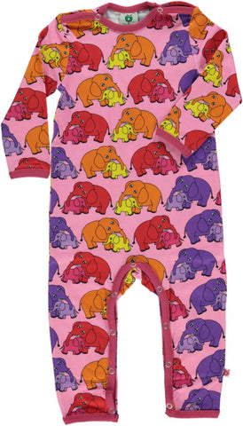 Pink Elephant Romper