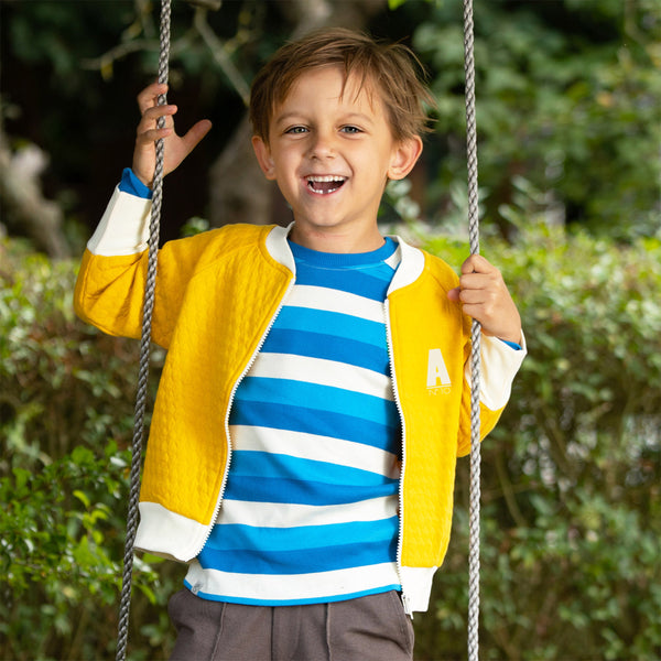 Blue Snorkel Striped T-Shirt