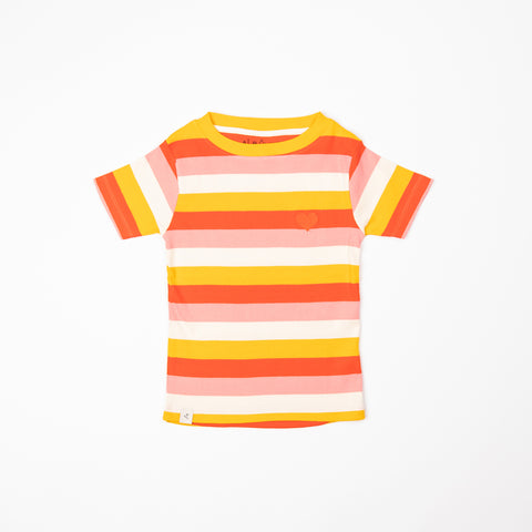 Strawberry Ice Striped T-Shirt